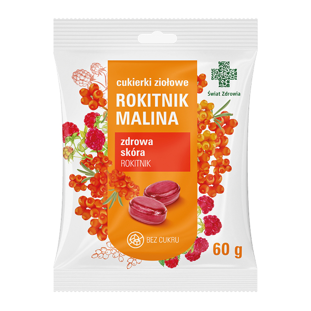 Cukierki ziołowe rokitnik