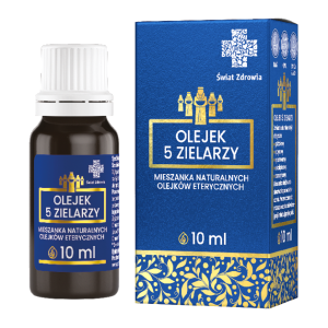 Olejek 5 zielarzy Mieszanka naturalnych olejków eterycznych