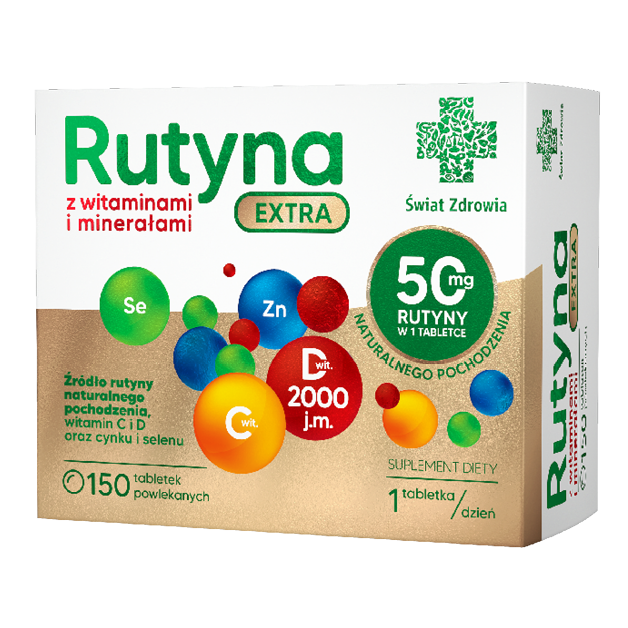 Rutyna extra z witaminami i minerałami