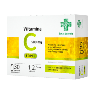 Witamina C 500 mg FORTE - opakowanie produktu