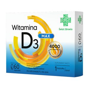 WITAMINA D3 4000 60kaps R blue PS